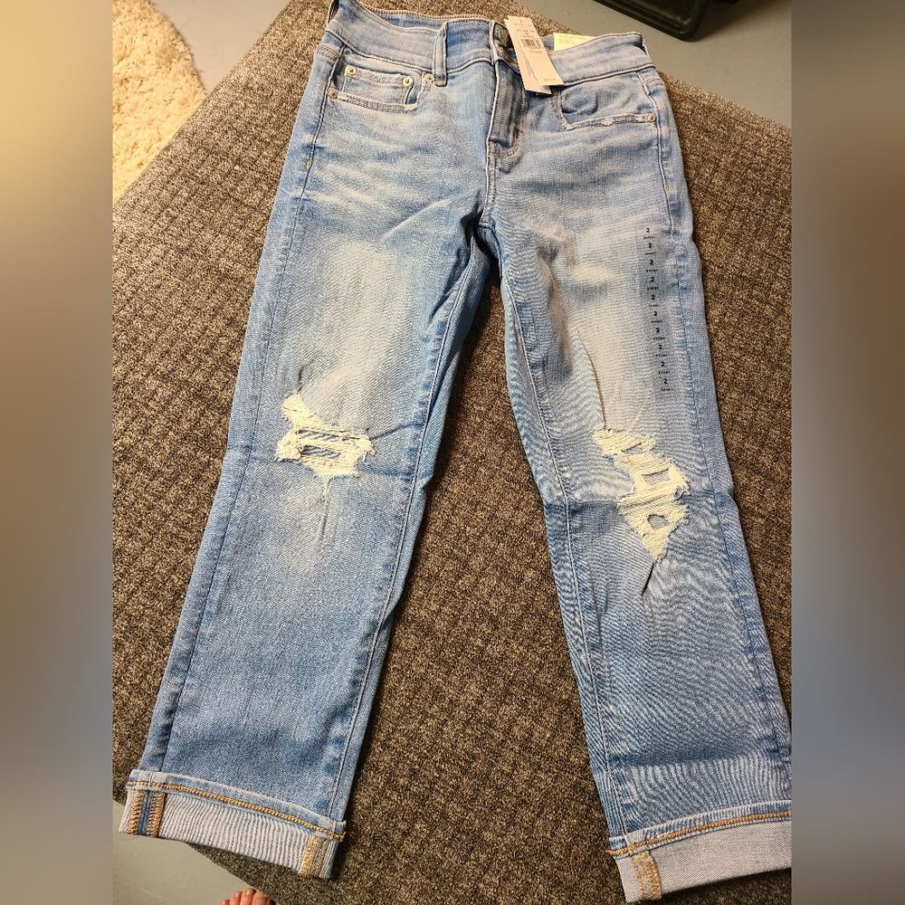 American Eagle Crop Jeans